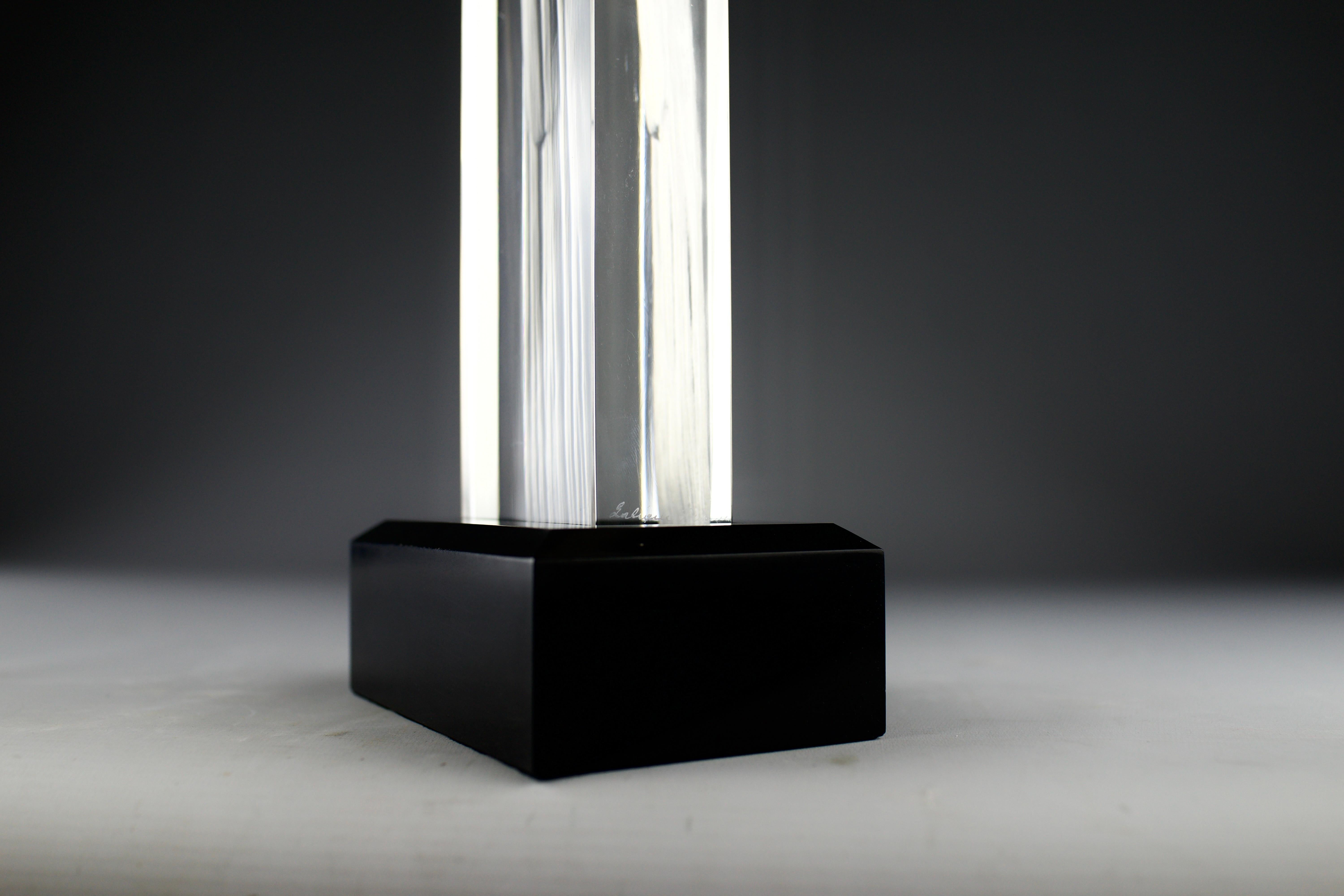 Art déco Lalique d'après René Lalique, sculpture en cristal Mère & Child, milieu du siècle dernier en vente