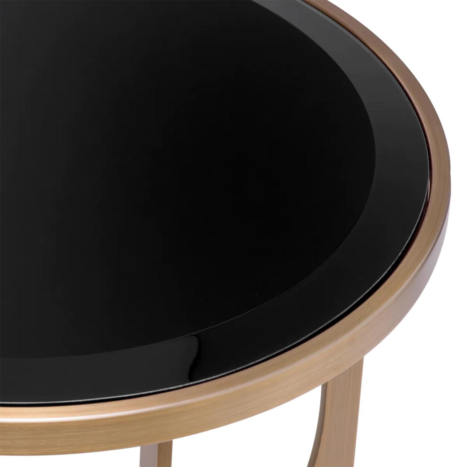 Noirci Table d'appoint Lally en vente