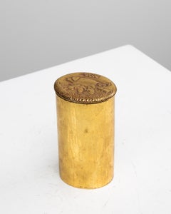 "L'altruisme est amour" von Line Vautrin, vergoldete Bronzeschachtel