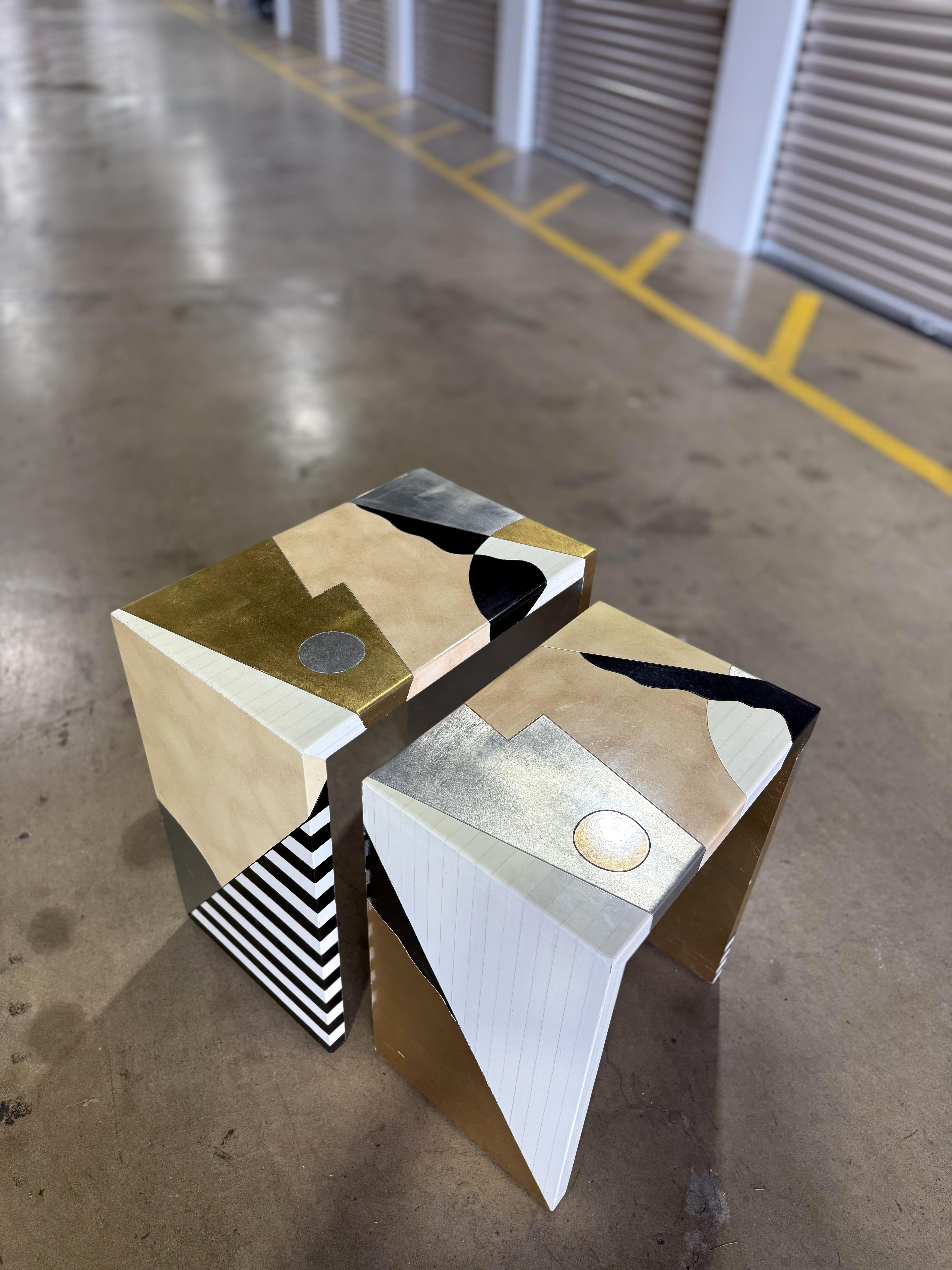 Mesas nido estilo Memphis Lam Lee Estadounidense en venta