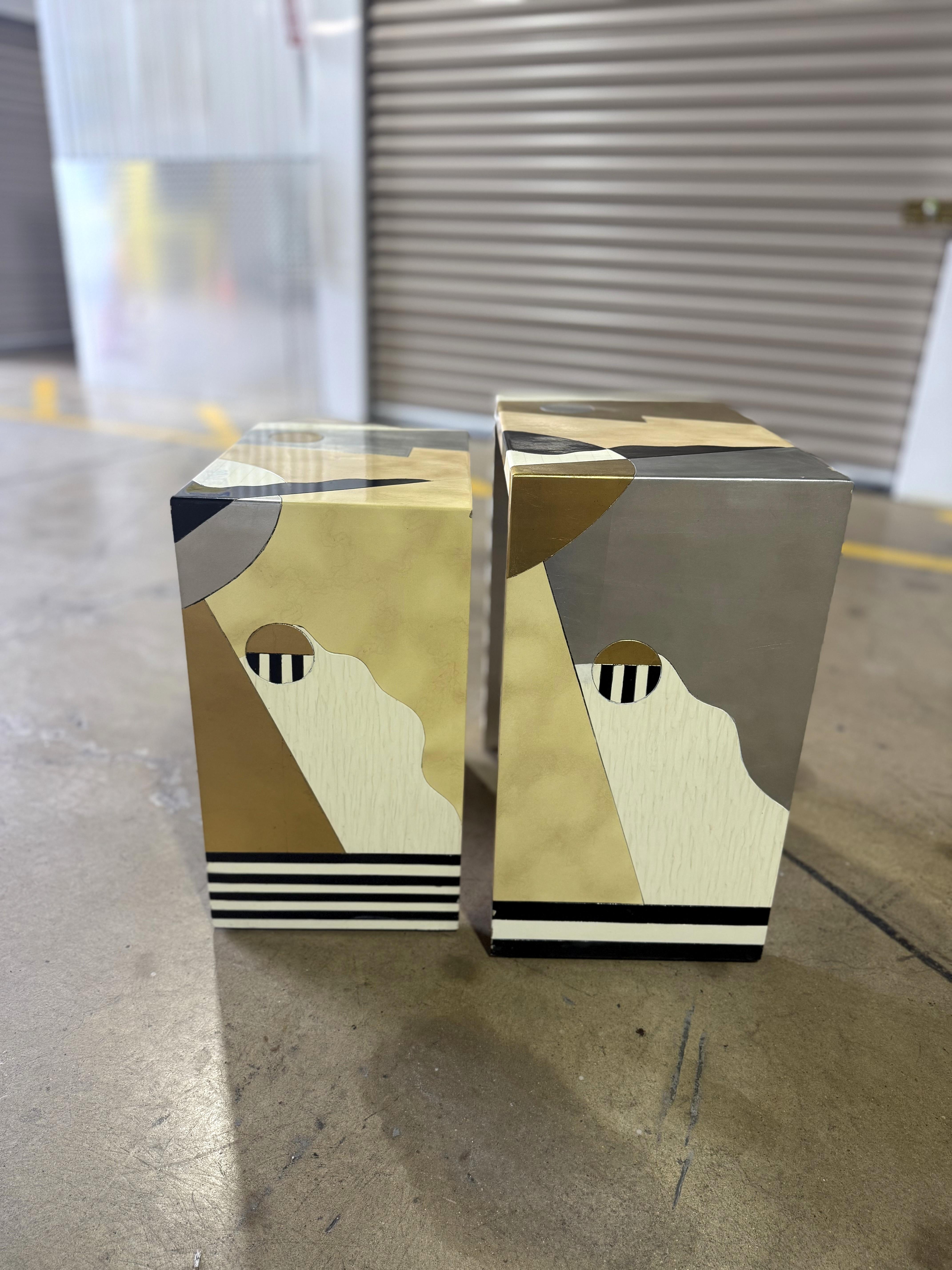 Mesas nido estilo Memphis Lam Lee Madera en venta