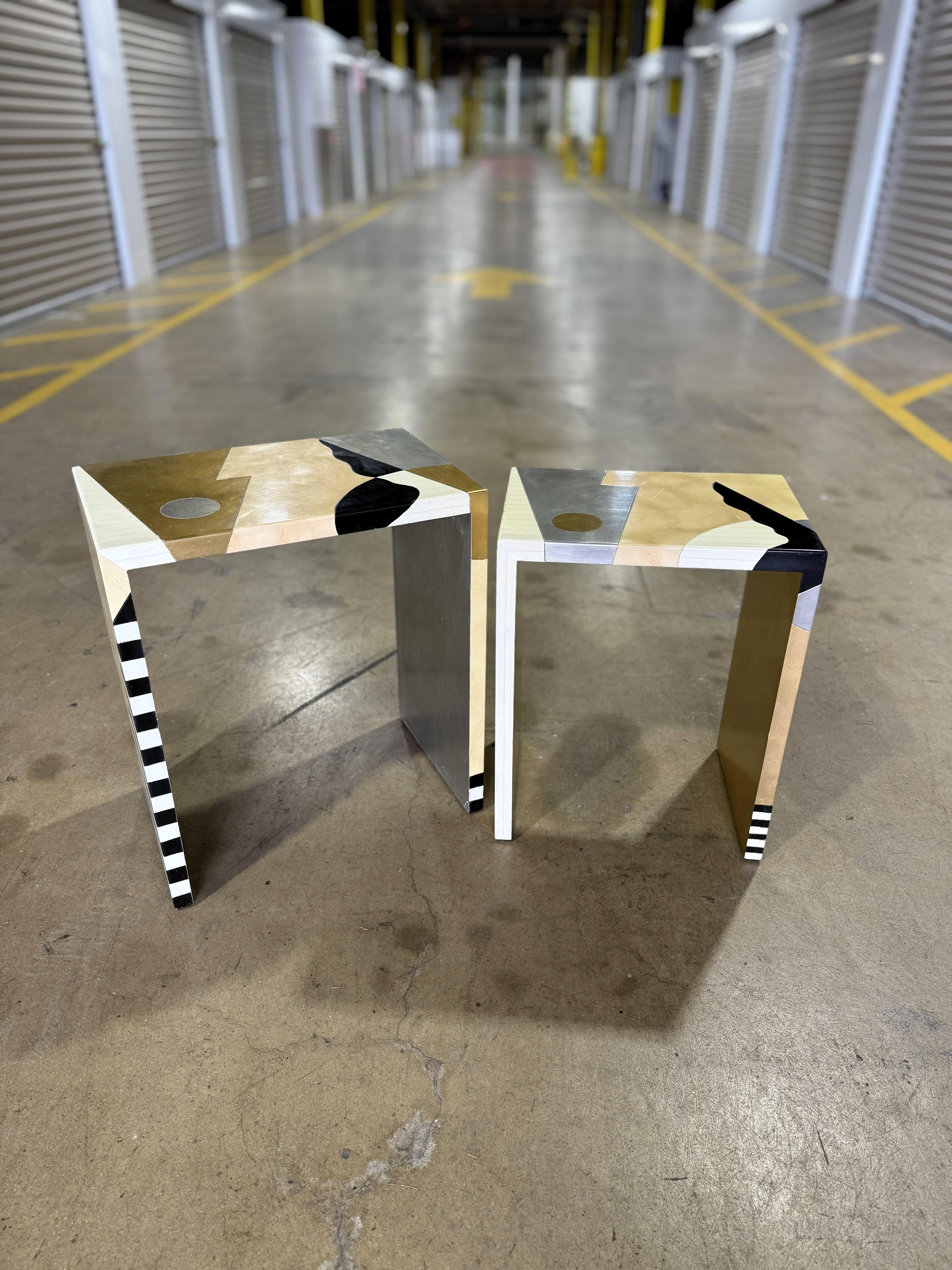 Mesas nido estilo Memphis Lam Lee en venta 2