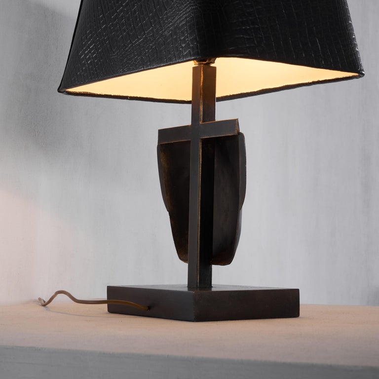 Lam Lee 'Visage' Table Lamp by Leeazanne 1990s For Sale at 1stDibs