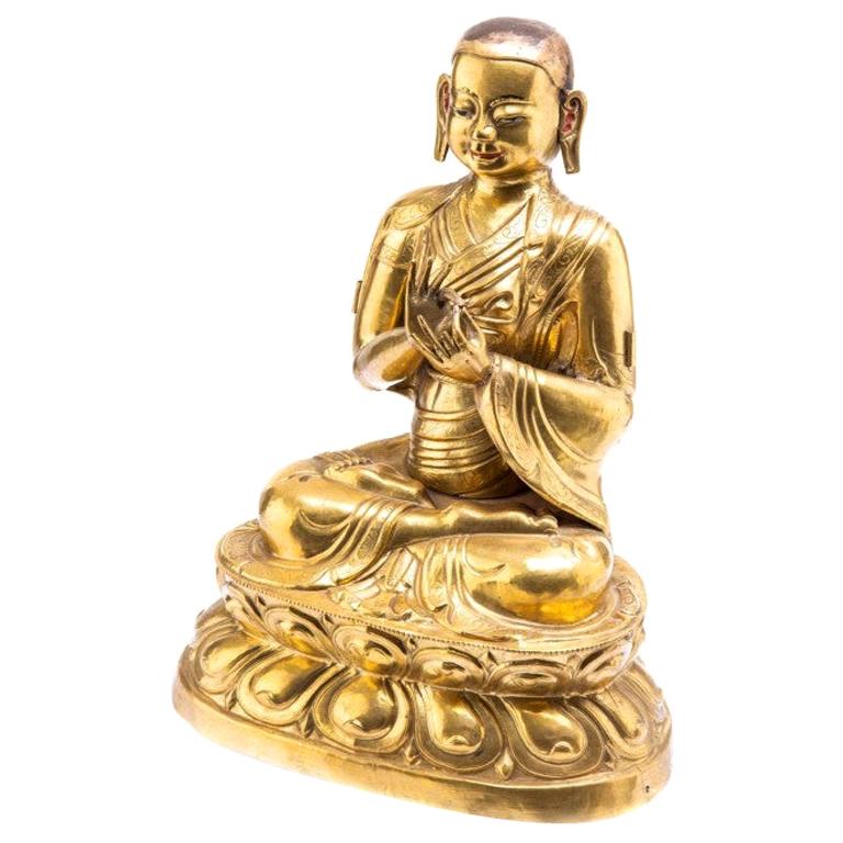 Lama Tsongkhapa, Tibet, 18th Century For Sale