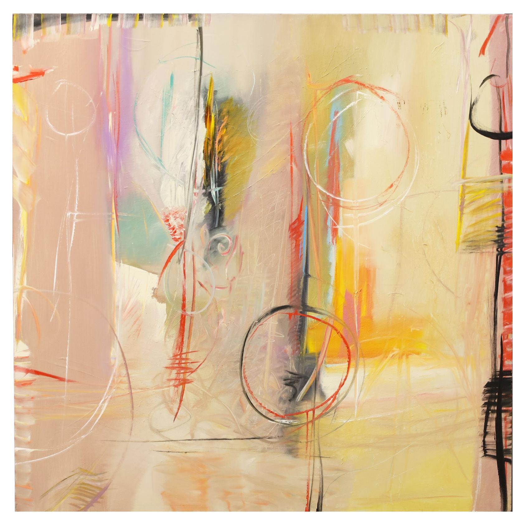 Lamar Briggs, Bellagio Nr. 6,  Großes abstrakt-expressionistisches Farbfeld-Acryl  im Angebot