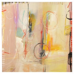 Lamar Briggs, Bellagio No. 6,  Large Abstract Expressionist Color Field Acrylic 