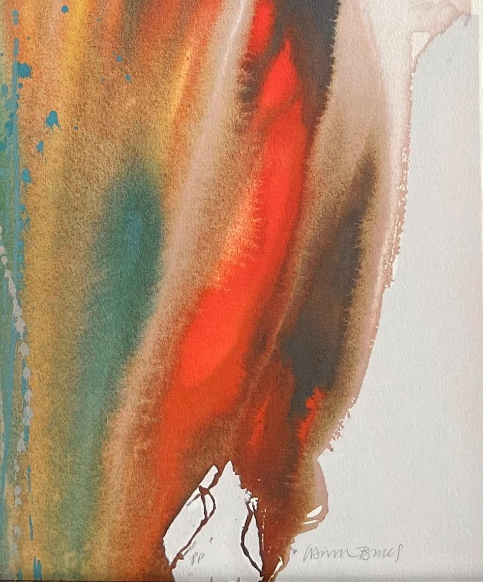 FEATHER DANCER è una litografia a colori in edizione limitata del pittore americano Lamar Briggs stampata con tecniche di litografia tradizionale su carta Arches d'archivio. Lamar Briggs (1935-2015) era un artista texano nato a Lafayette, in