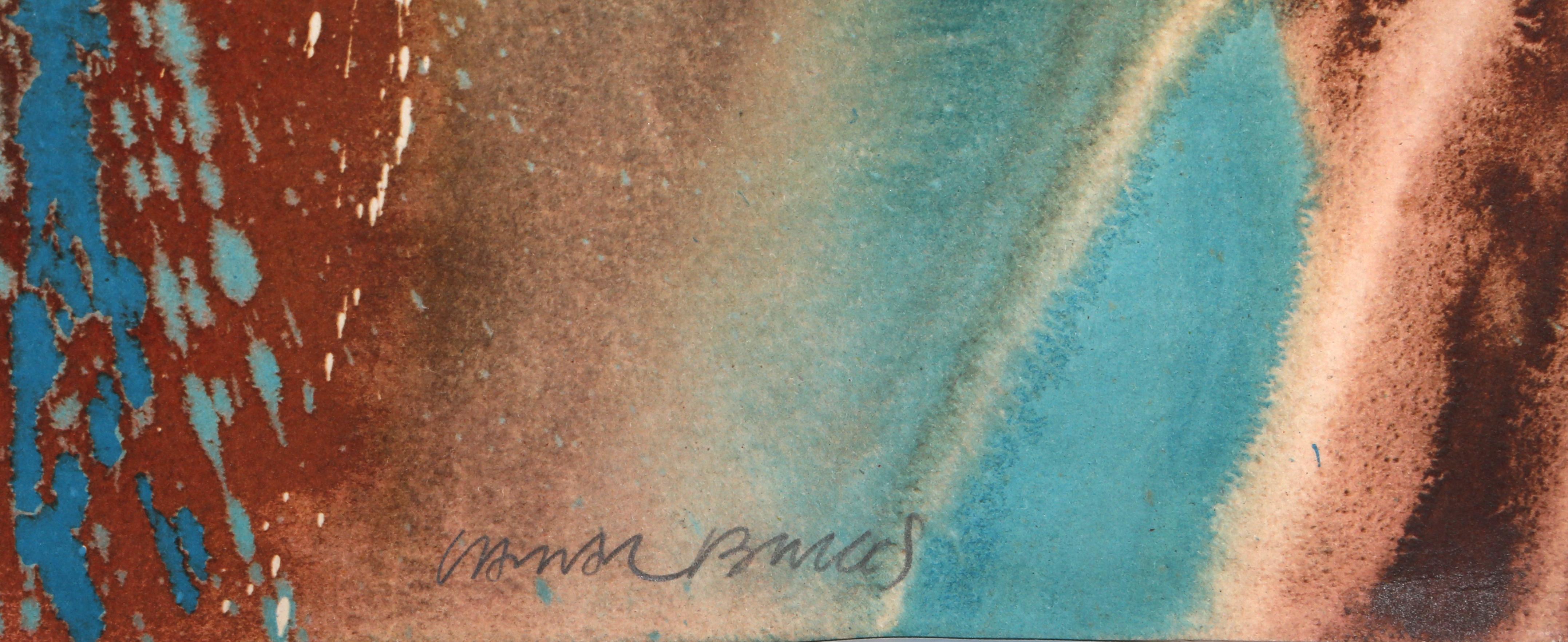 Spirit Coasas VIII, astratto colorato di Lamar Briggs in vendita 3