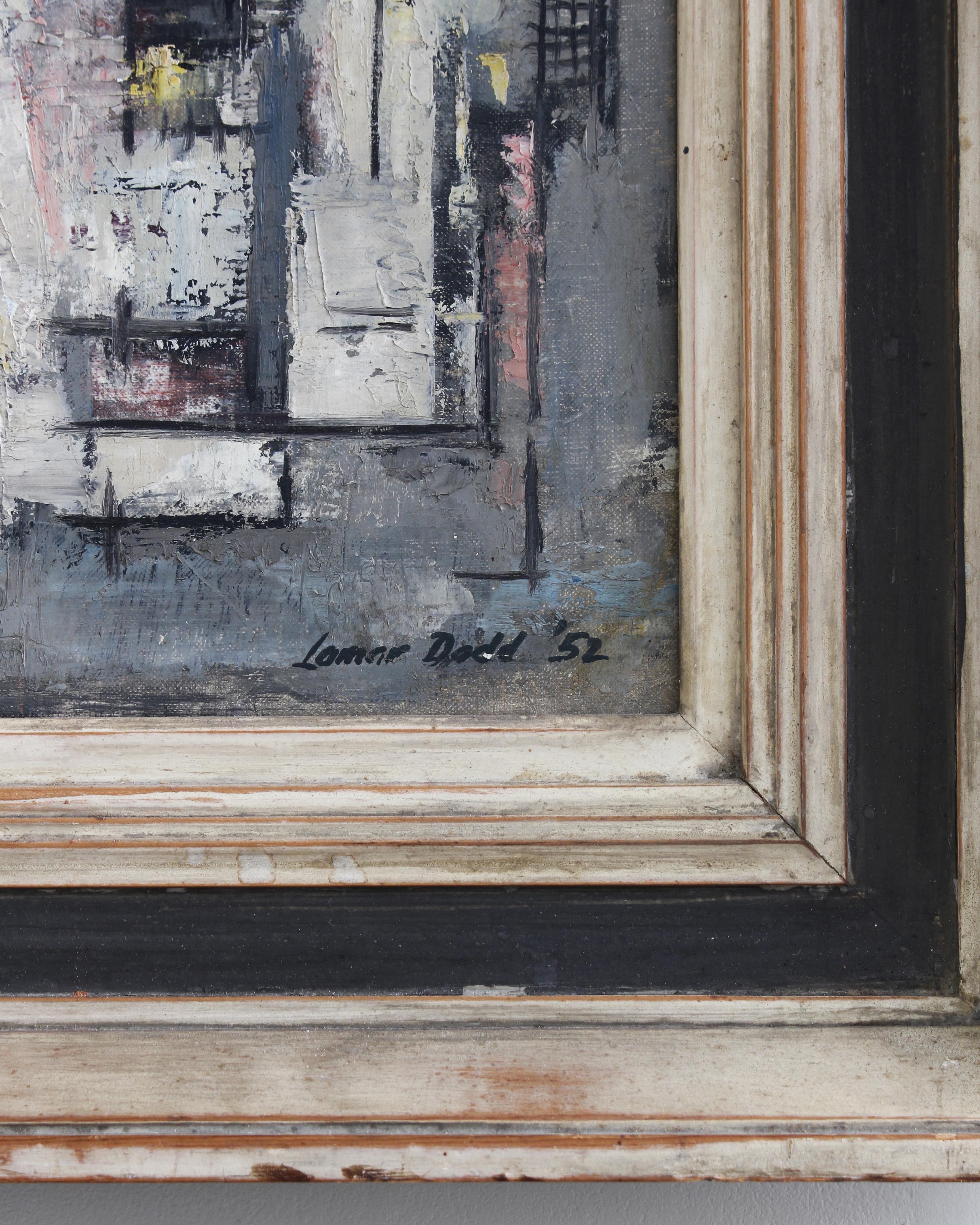 Lamar Dodd - Oil on canvas, 1952 im Zustand „Gut“ im Angebot in Long Island City, NY