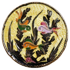 Piatto in ceramica artistica di Lamarche, Vallauris
