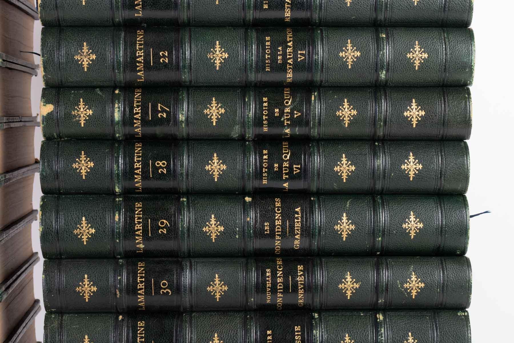 Lamartine „Alphonse de“ Komplette veröffentlichte und unveröffentlichte Werke (Französisch) im Angebot