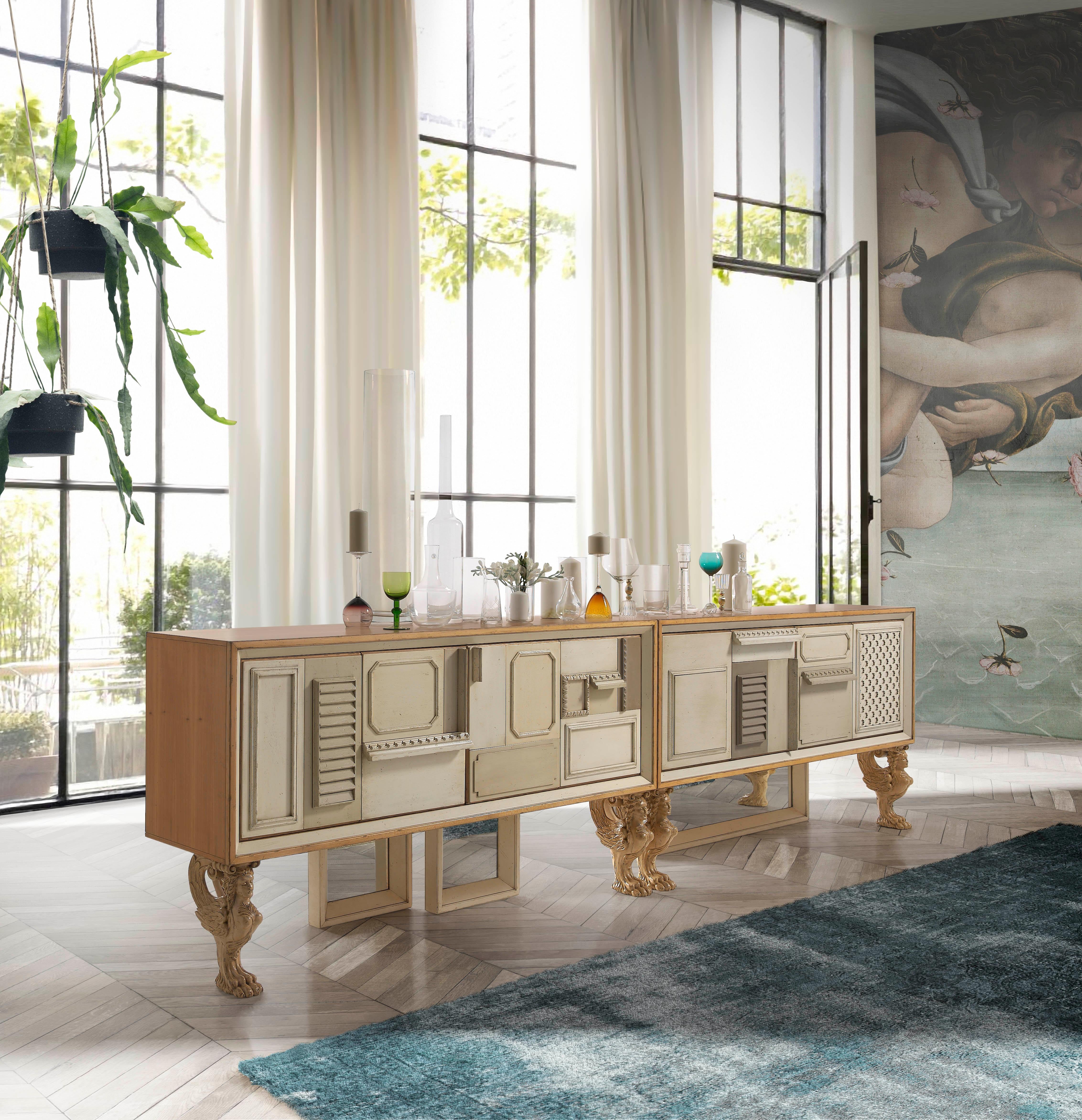 Lamassu Anrichte I von Lola Glamour (Postmoderne) im Angebot