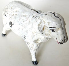 "Lamb" Cast Iron Still Bank, American, Circa 1970