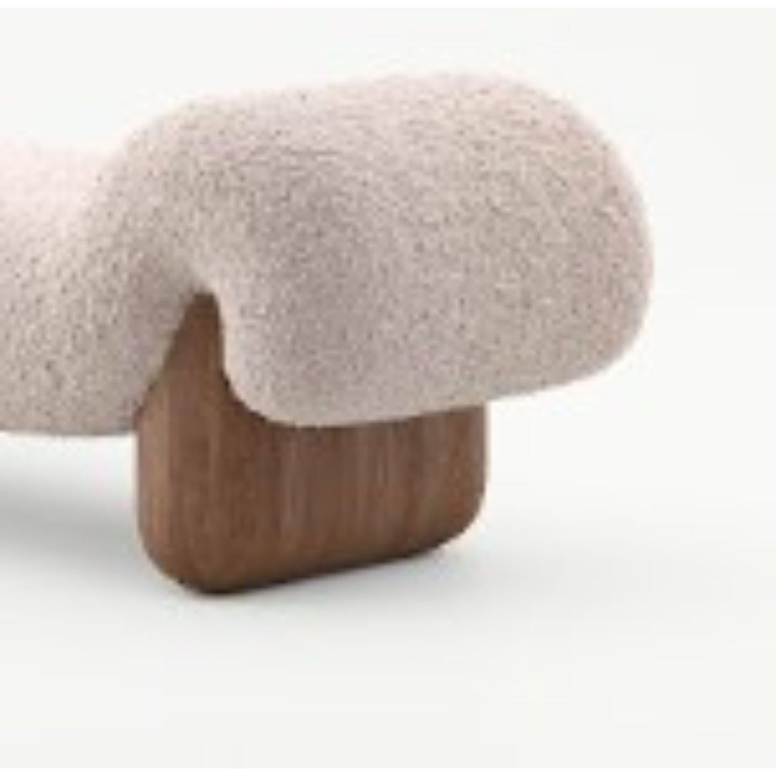 Post-Modern Lamb Ottoman by NUMO For Sale