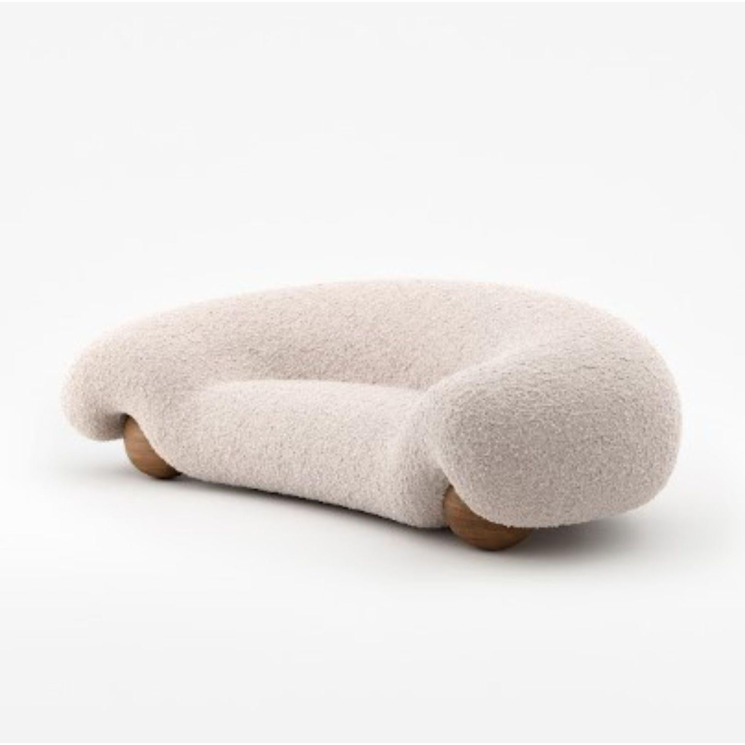 Lamb Sofa by NUMO
Dimensions: D 284 x W 164 x H 84 cm
Materials: Faux Lamb Fur, Wood
Customizable Size. Please contact us.

 Vladimir Naumov is a professional architect, designer and artist.

While designing the furniture he tries to reach the