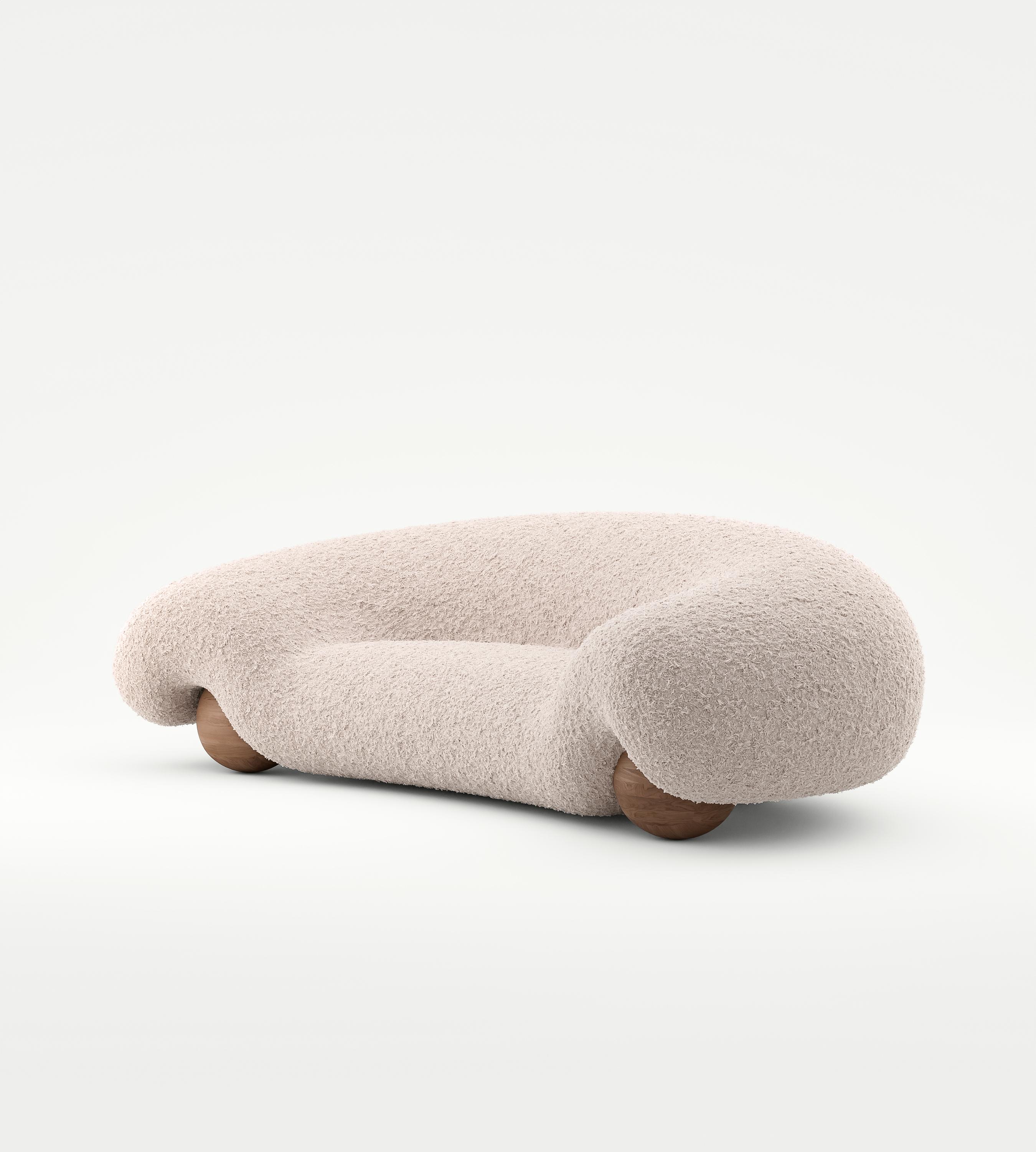 Post-Modern Lamb Sofa by NUMO For Sale