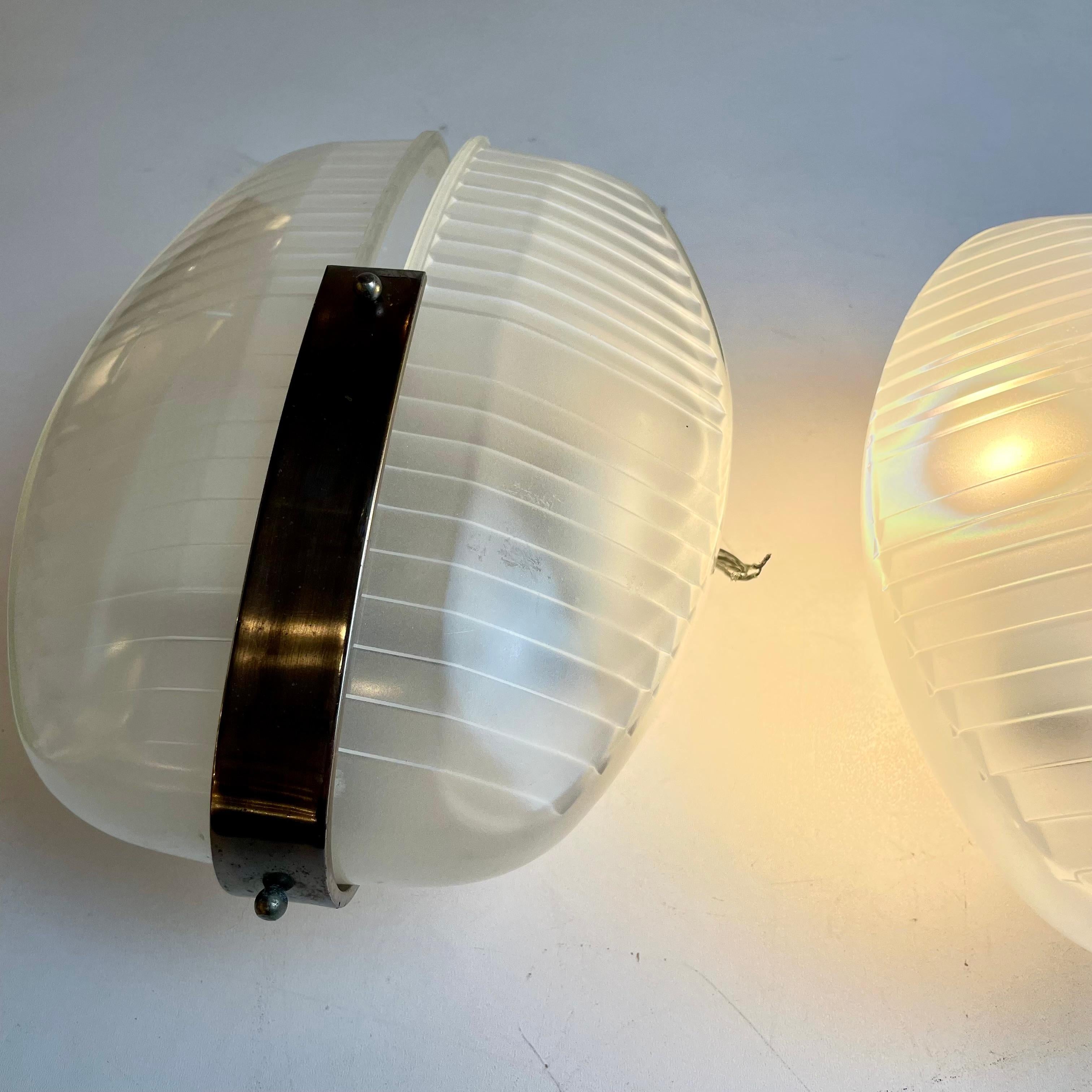 Lambda, Lámparas de Vico Magistretti para Artemide, 1961 Metal en venta