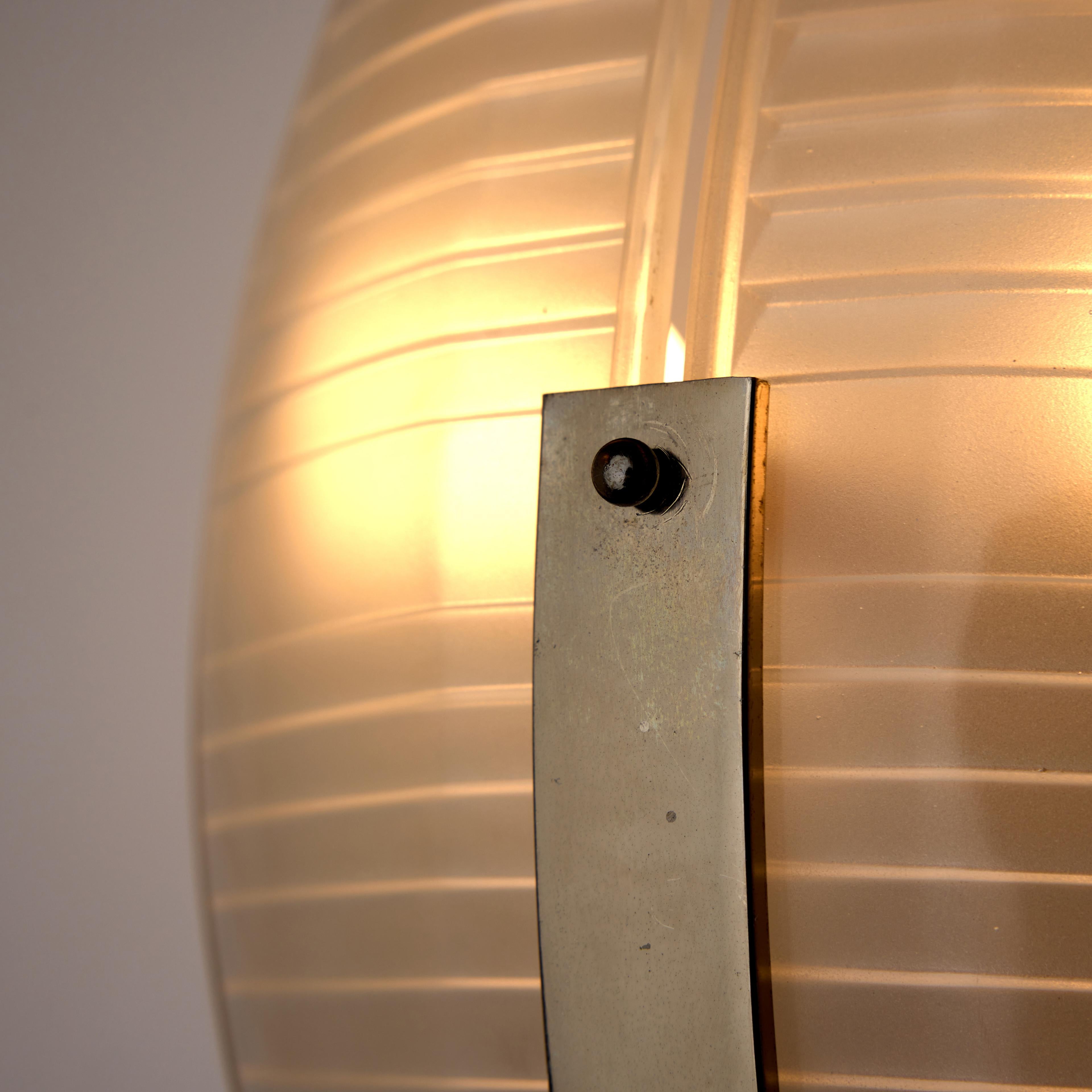 Patinated Lambda Sconces by Vico Magistretti for Artemide For Sale