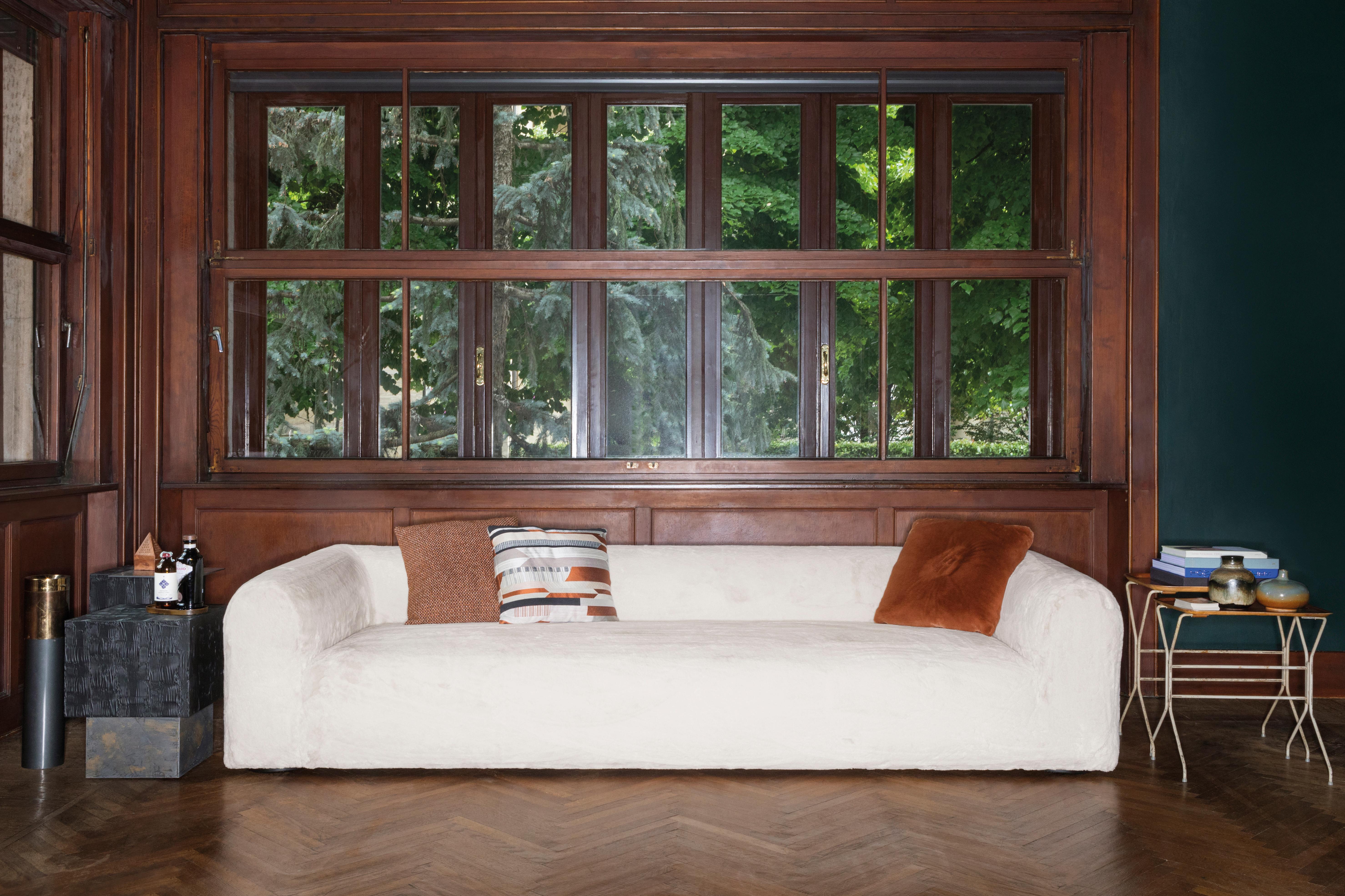 Contemporary Lambert 3-Seater Sofa by Somaschini For Sale