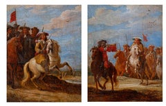 Lambert de Hondt I (1620–1652), Scene di battaglia