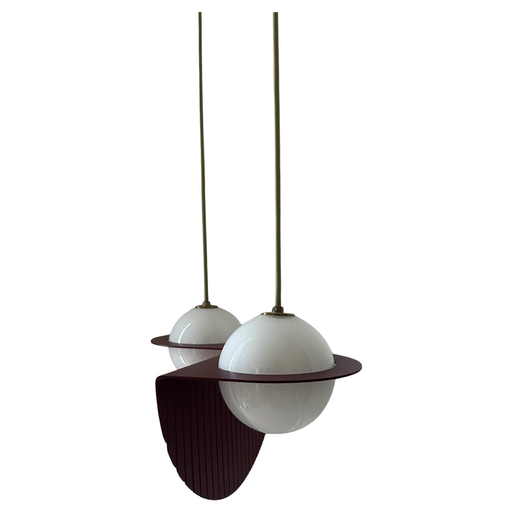 Lambert & Fils Laurent 09 lampada a sospensione a corde parallele