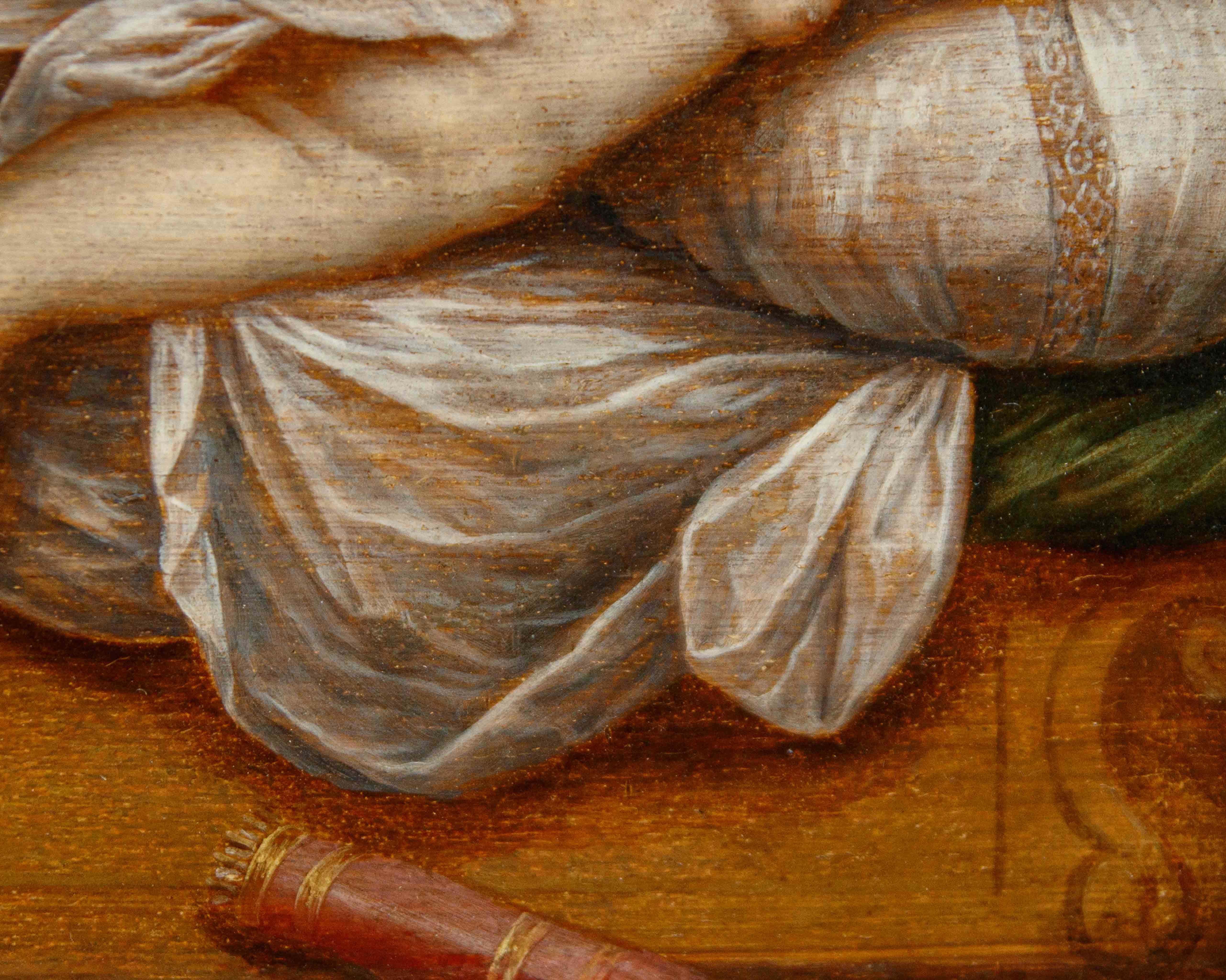 Die Werkstatt von Lambert Sustris (1515-1520 - um 1584), Venus und die erspähte Liebe im Angebot 4