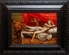 Die Werkstatt von Lambert Sustris (1515-1520 - um 1584), Venus und die erspähte Liebe