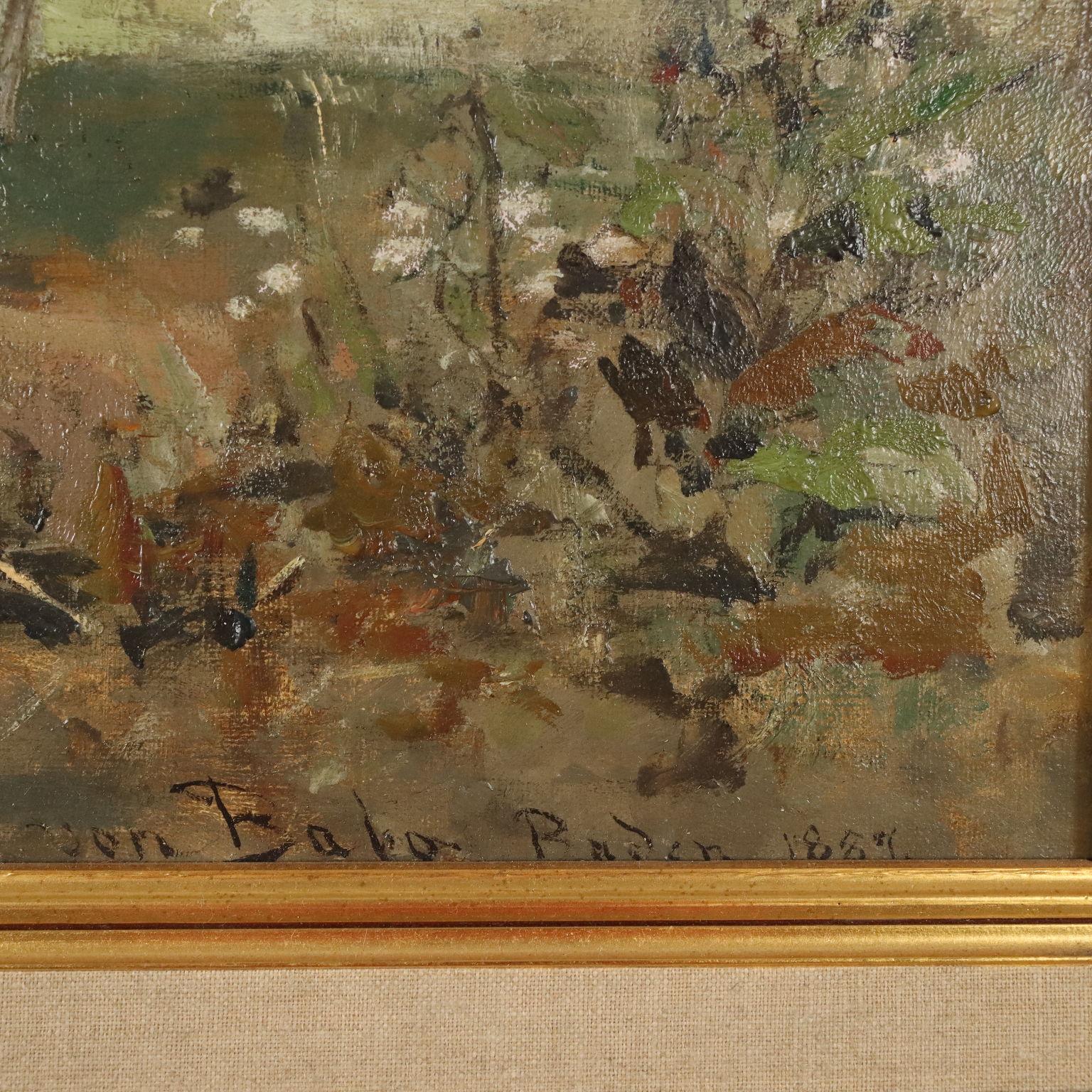 Scena di Corteggiamento 1887 in vendita 5