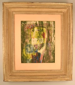 Lambert Werner, Swedish Painter, Mixed Media on Paper