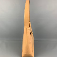 LAMBERTSON TRUEX Beige Leather Shoulder Bag Handbag