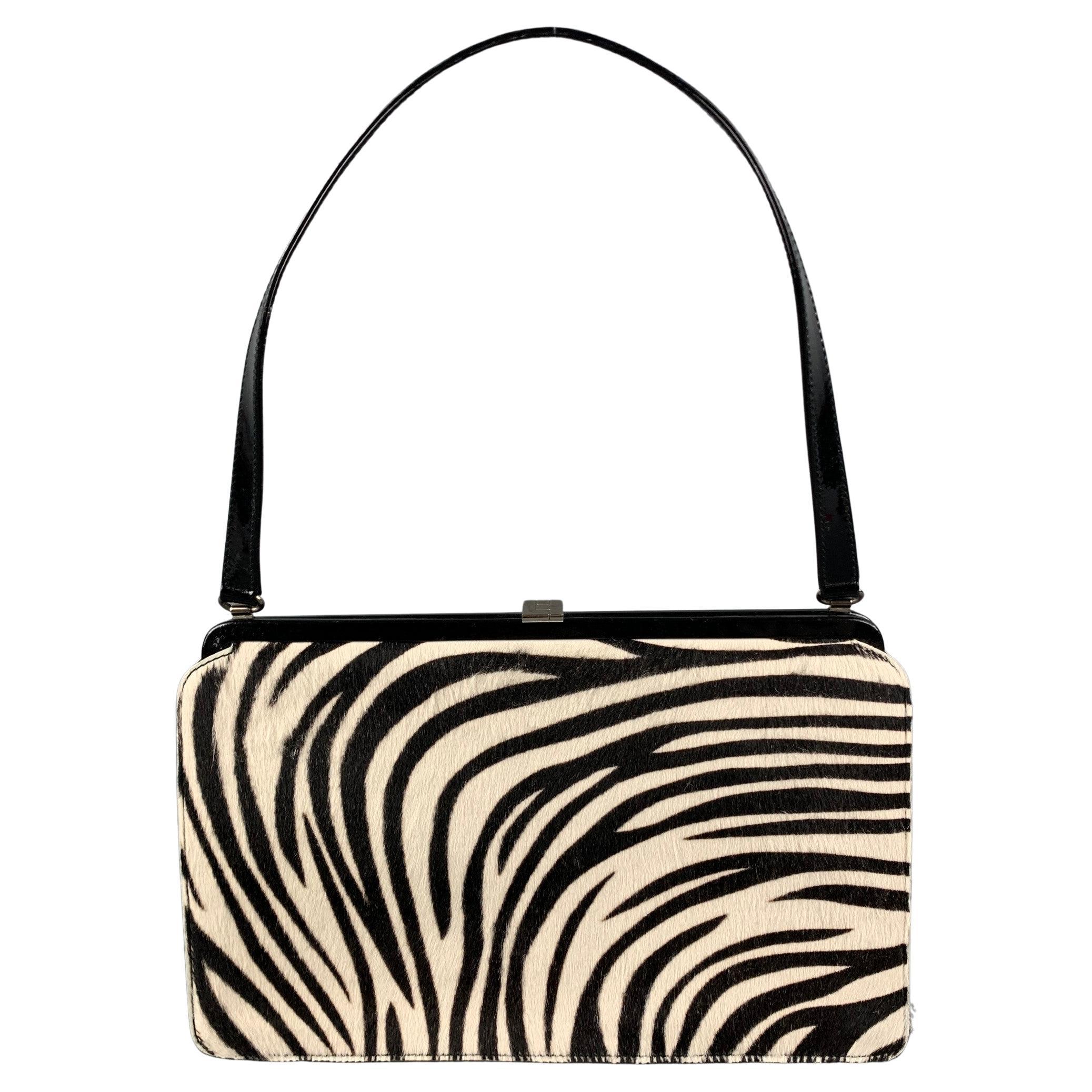 Zebra Handbag - 21 For Sale on 1stDibs | zebra purse, zebra bag, zebra  print purse