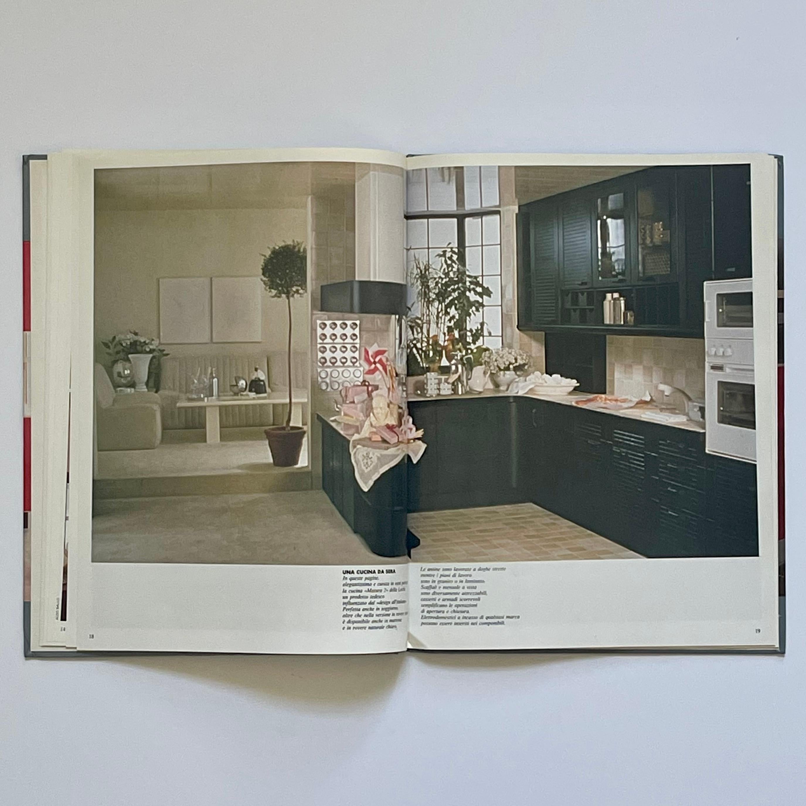 L’Ambiente Cucina.
Published by Casa Vogue, 1982, first edition. 
A spectacular reference book of kitchens published by one of the leading tastemakers of the late twentieth century, Casa Vogue. 
Bridging the gap between late 1970s opulence and