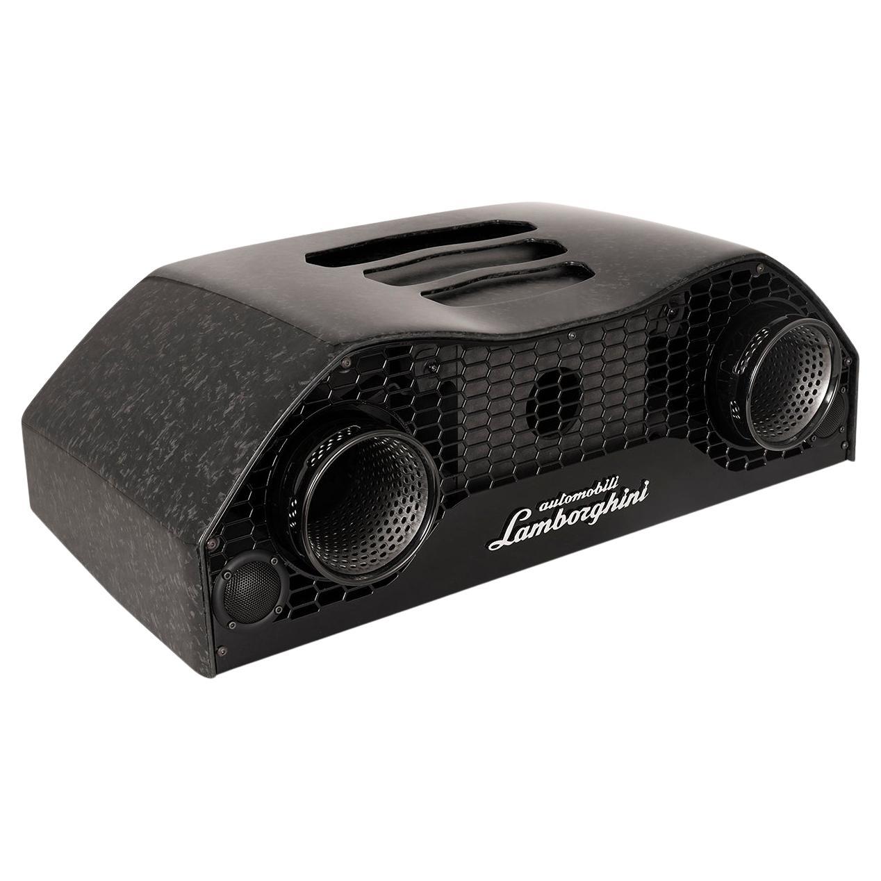 Altavoz de carbono Lamborghini