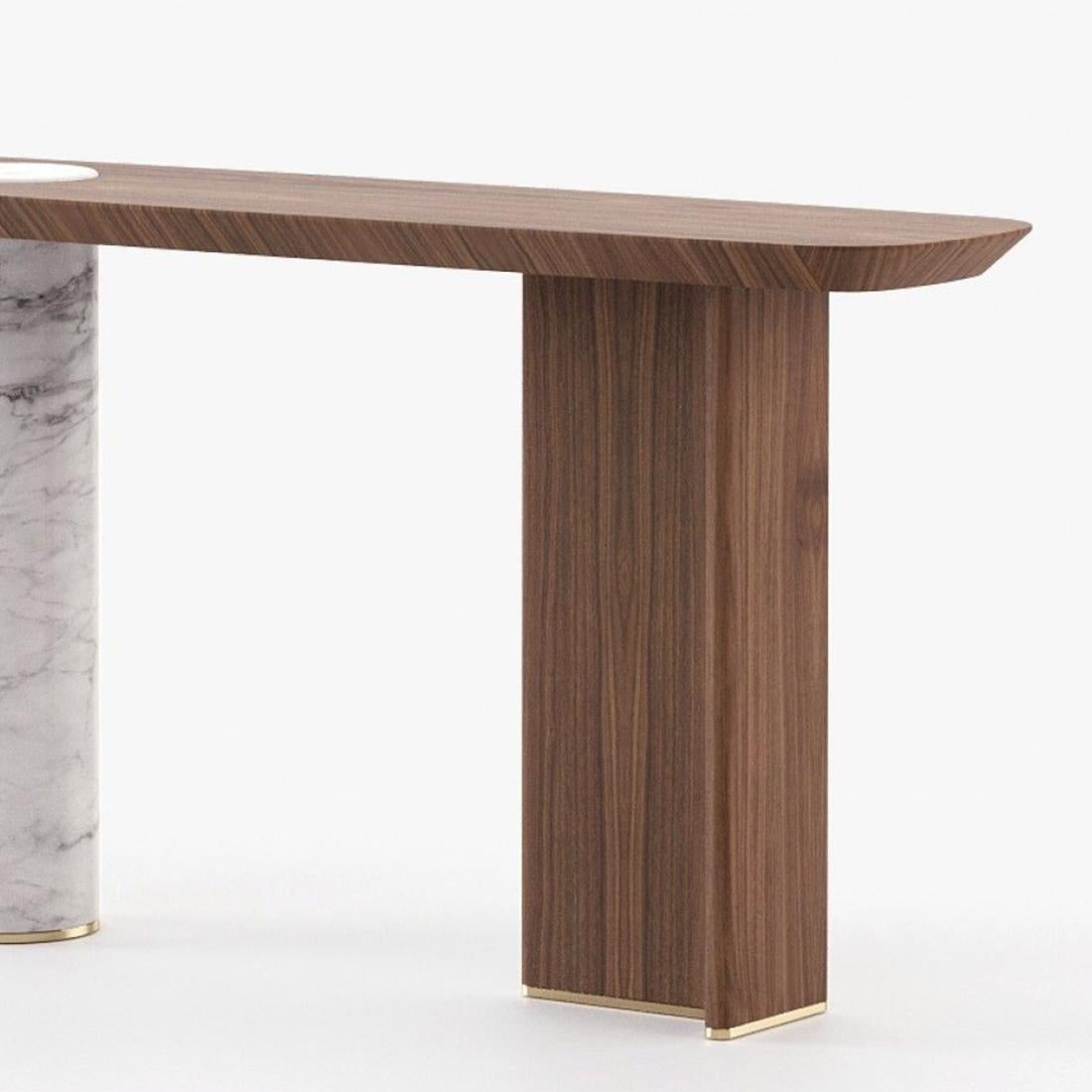 Lambra Marble Console Table In New Condition For Sale In Paris, FR