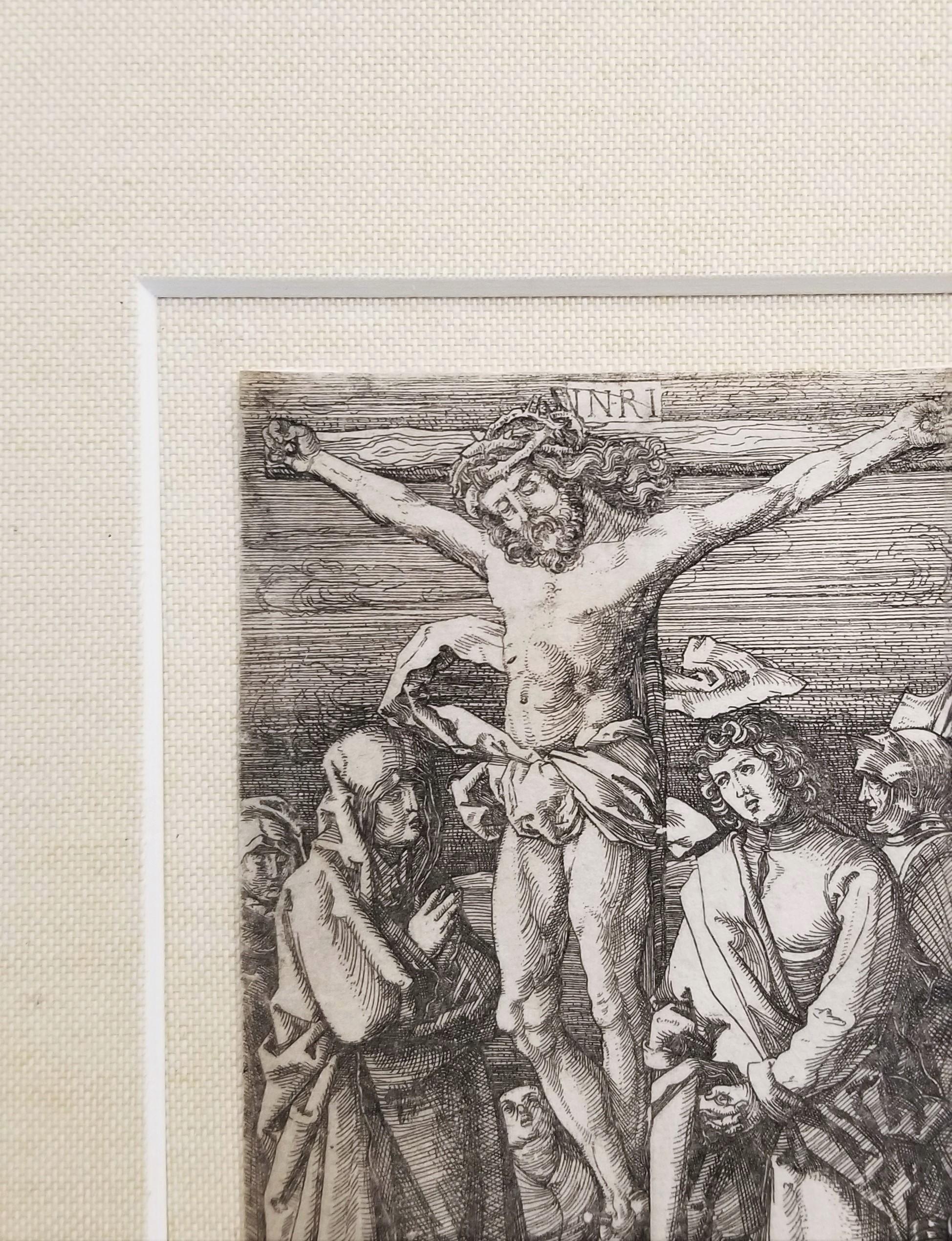 La Crocifissione (Cristo in croce) /// Gesù dopo Albrecht Dürer Antichi maestri in vendita 8