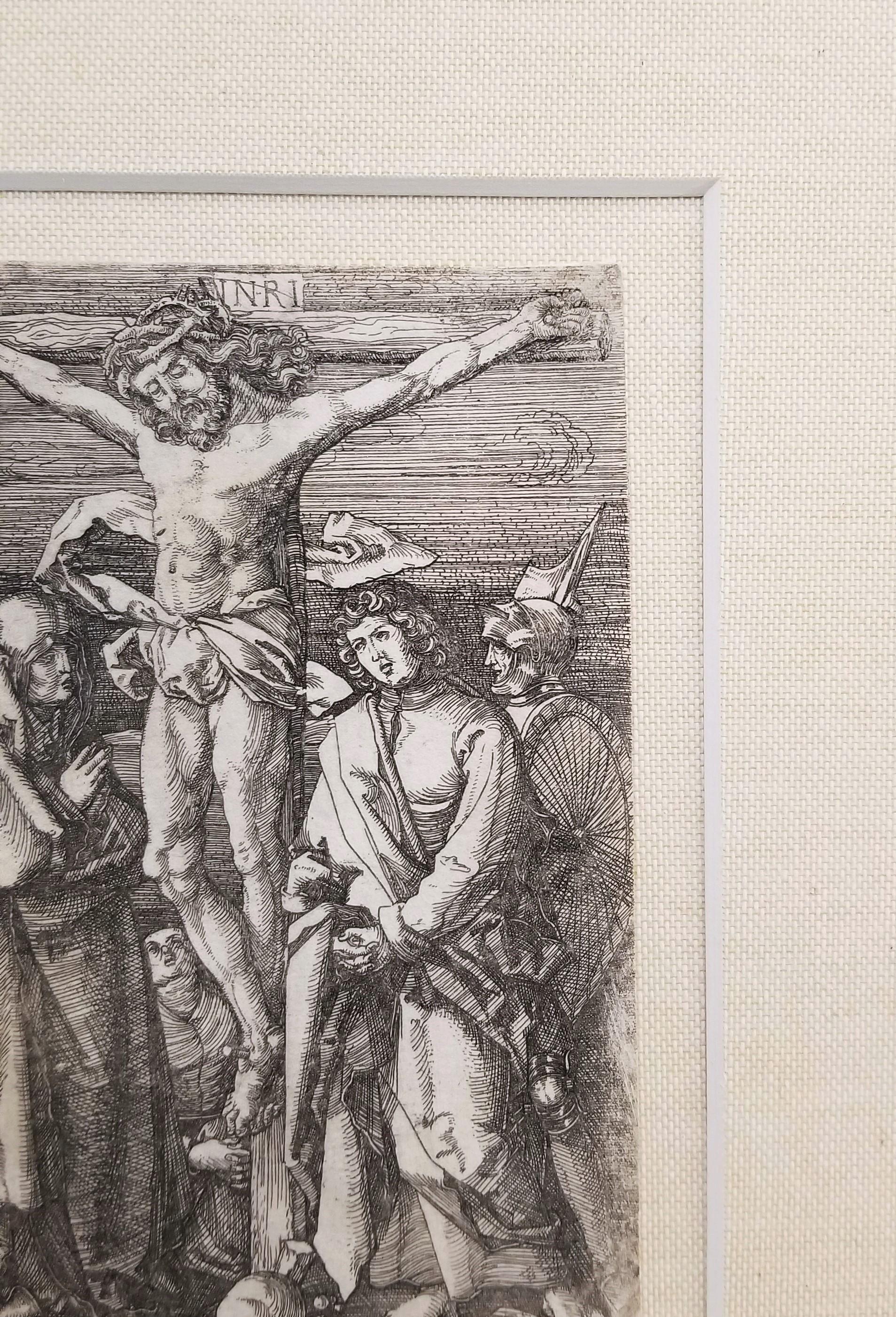 La Crocifissione (Cristo in croce) /// Gesù dopo Albrecht Dürer Antichi maestri in vendita 9