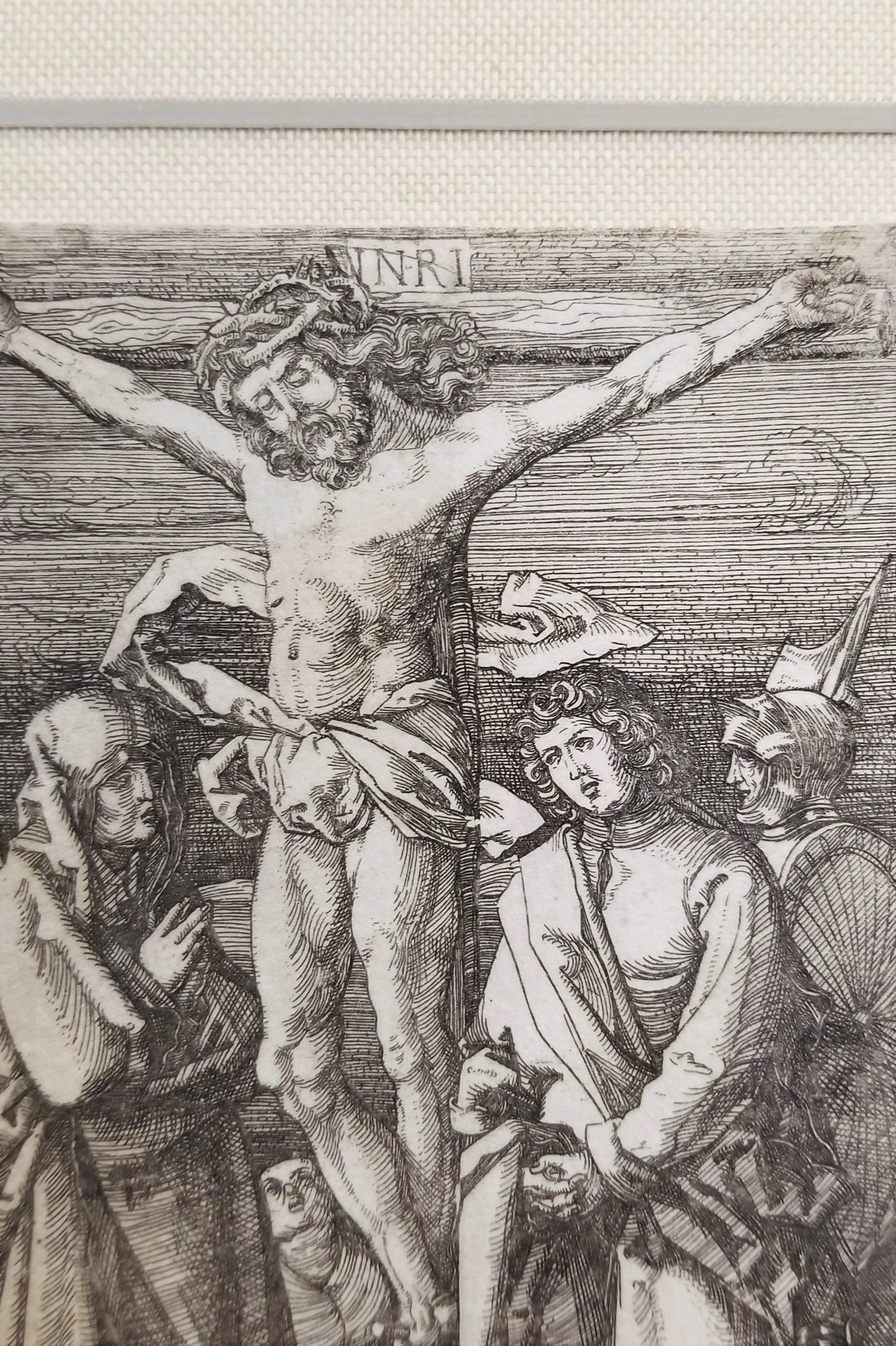La Crocifissione (Cristo in croce) /// Gesù dopo Albrecht Dürer Antichi maestri in vendita 11