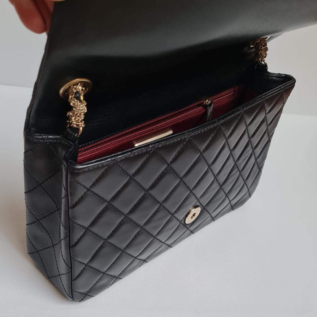 Chanel Lambskin Diamond Quilted Tangled Pearl Westminister Small Flap Bag For Sale 1