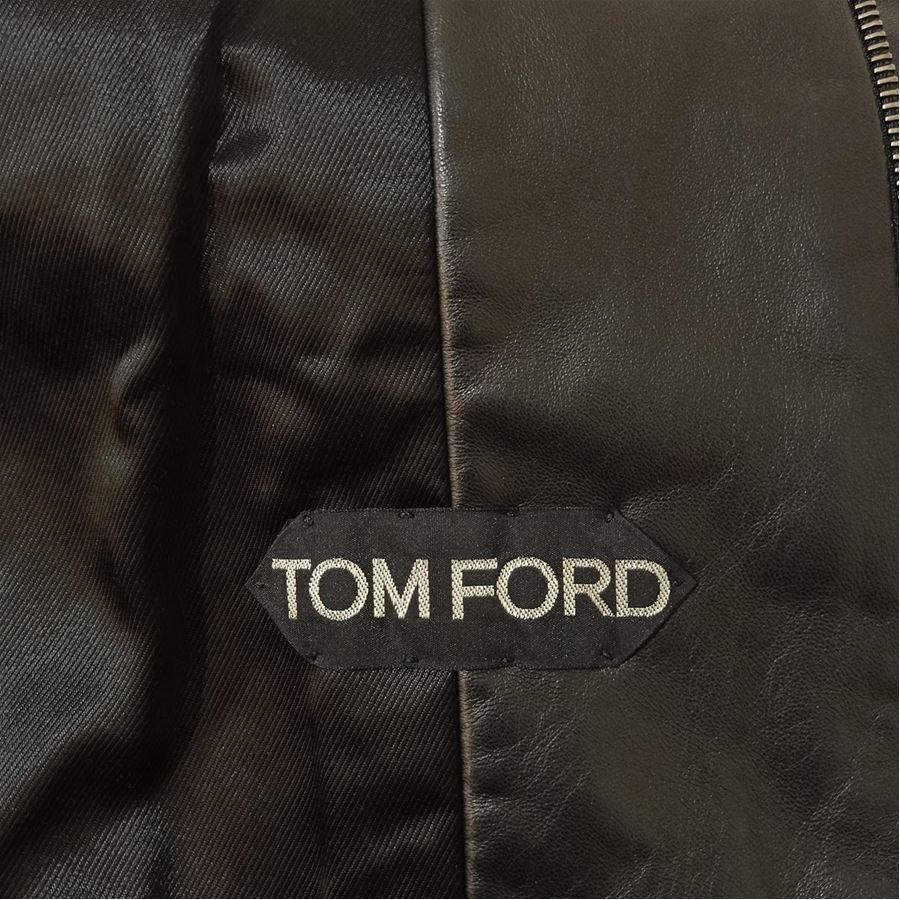 Women's Tom Ford Lambskin jacket size 46 For Sale