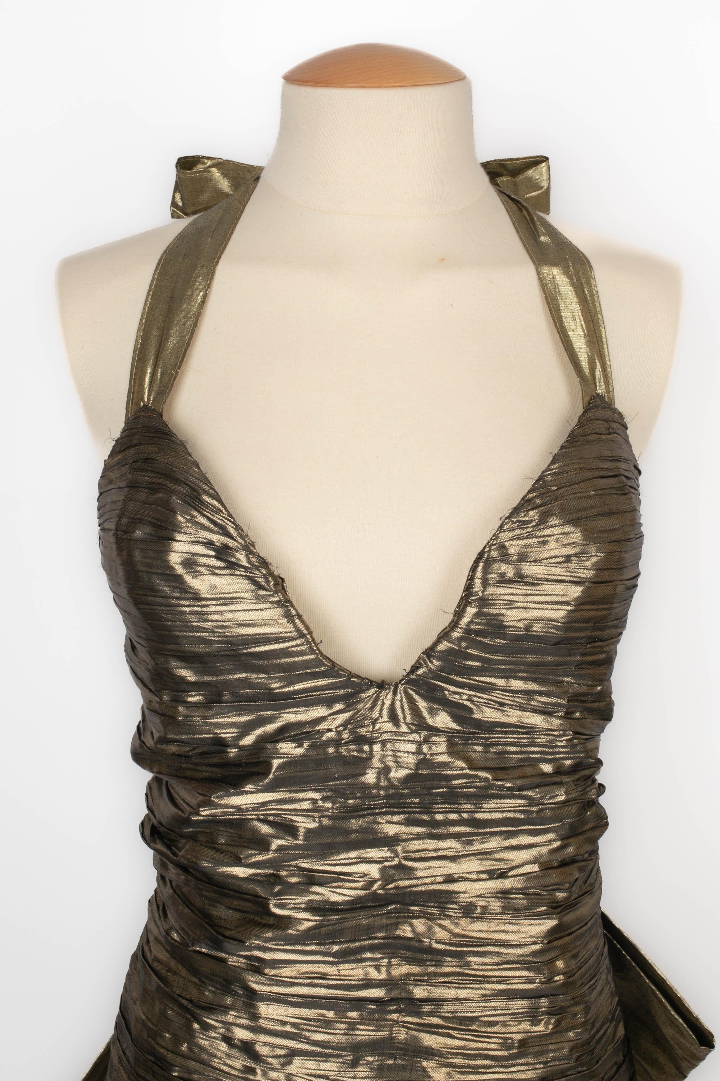 Lamé-Kleid im Angebot 3
