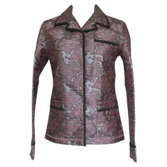 Used Prada Lamè jacket size 38