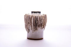 Lamella Collection Glazed Ceramic Vessel