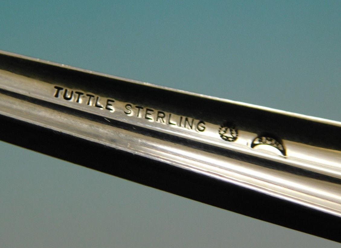 Lamerie by Tuttle Sterling Silver Flatware Service for Eight Set 48 Pieces 2