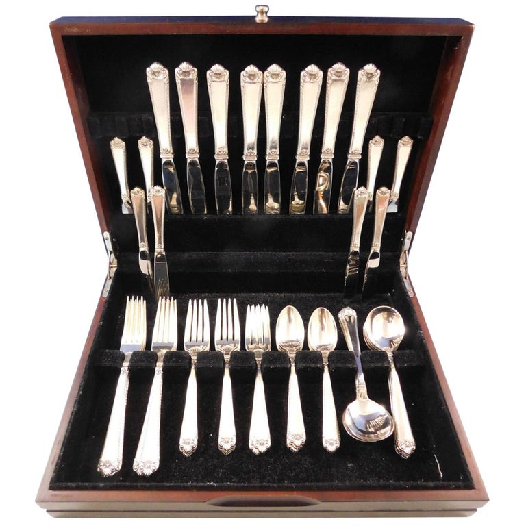 Lamerie by Tuttle Sterling Silver Flatware Service for Eight Set