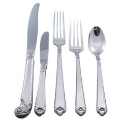 Lamerie by Tuttle Sterling Silver Flatware Set for 12 Service 64 pieces Vintage