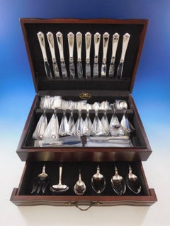 Lamerie by Tuttle Set di posate in argento Sterling Servizio di 66 pezzi per la cena