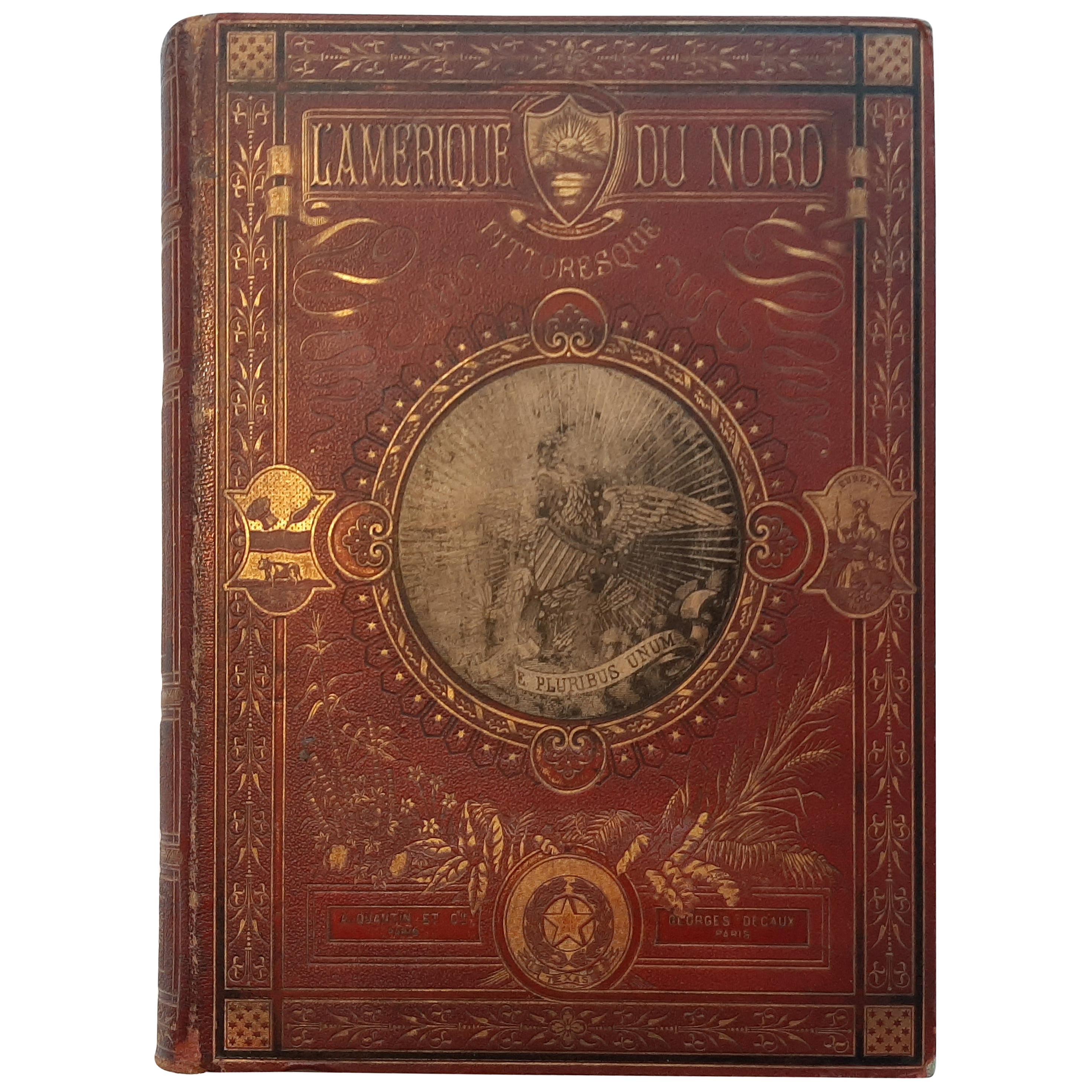L'Amrique du Nord, pittoresk von Quantin & Decaux, 1880 im Angebot