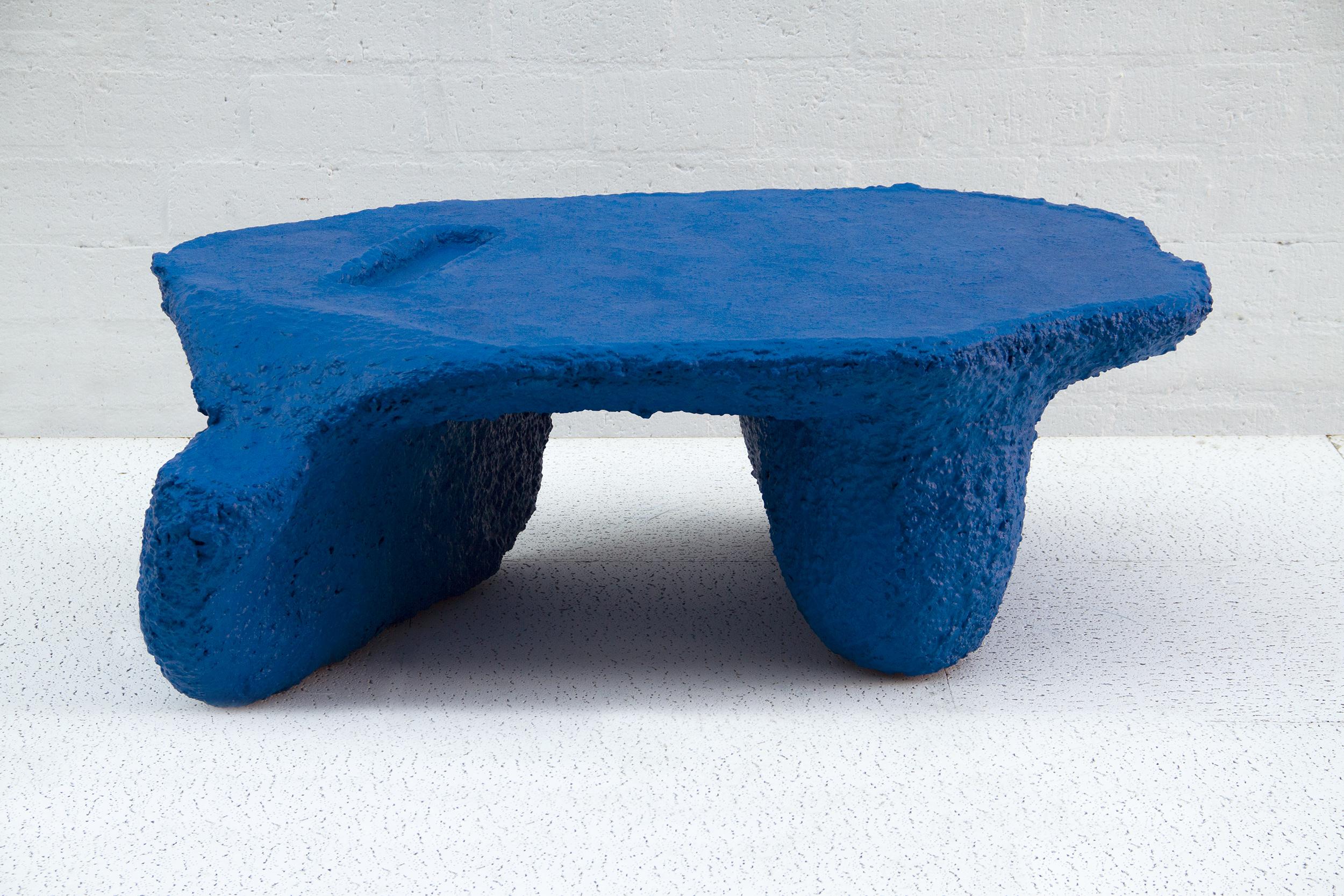 Composition LaMesa, Coffee Table, Contemporary Design, Blue, Table, Limited Edition For Sale