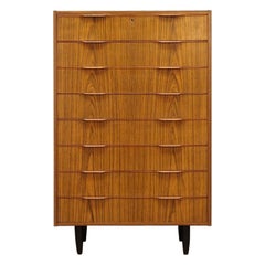 Laminate Chest of Drawers Vintage Danish Design, 1970s Laminate Chest of Drawers Vintage Danish Design, 1970s