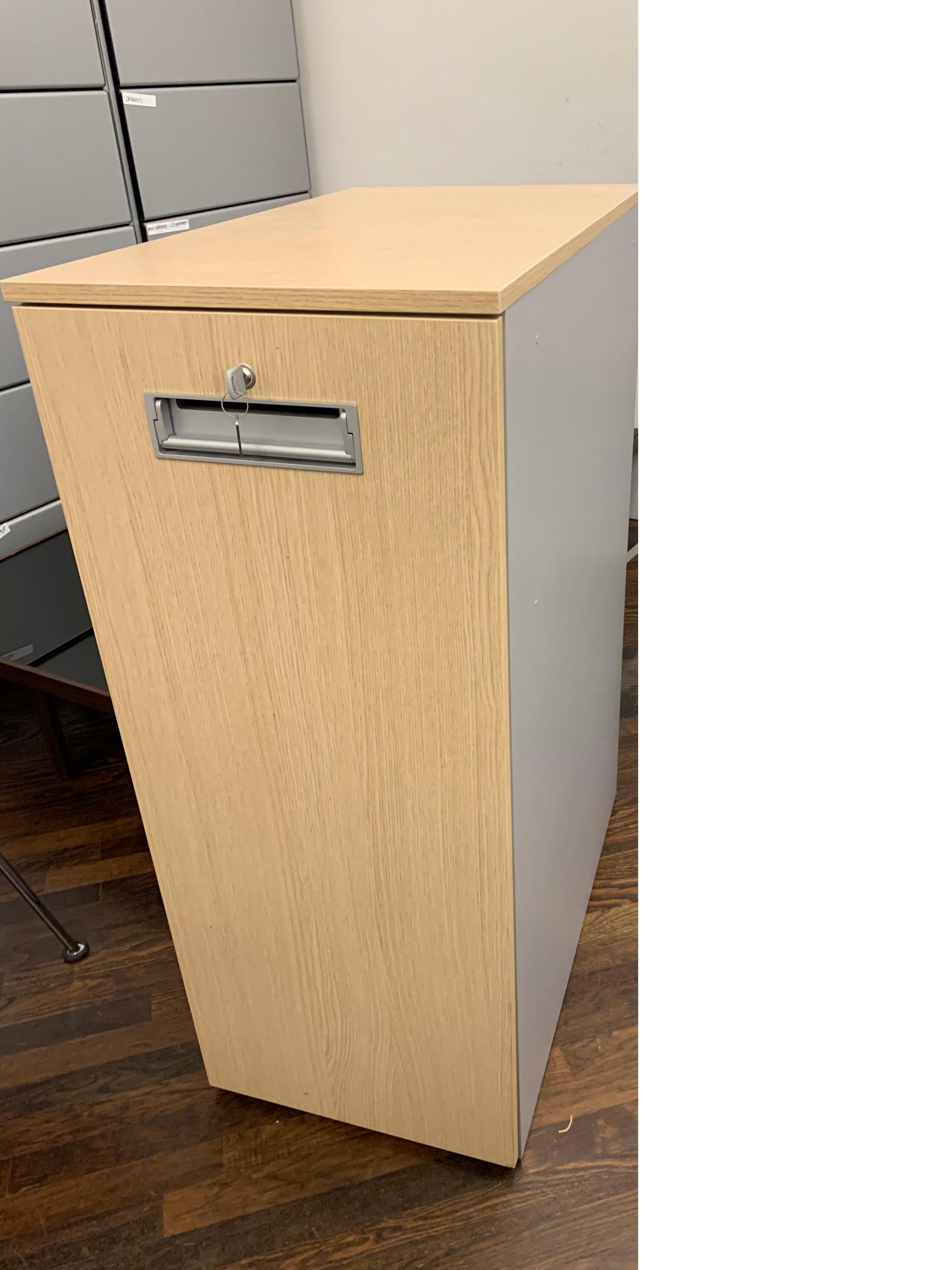 Laminate Storage Cabinet In Good Condition In New York, NY
